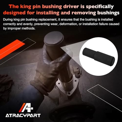 King Pin Bushing Driver - Spiral, Heavy-Duty Bushing Installation & Removal