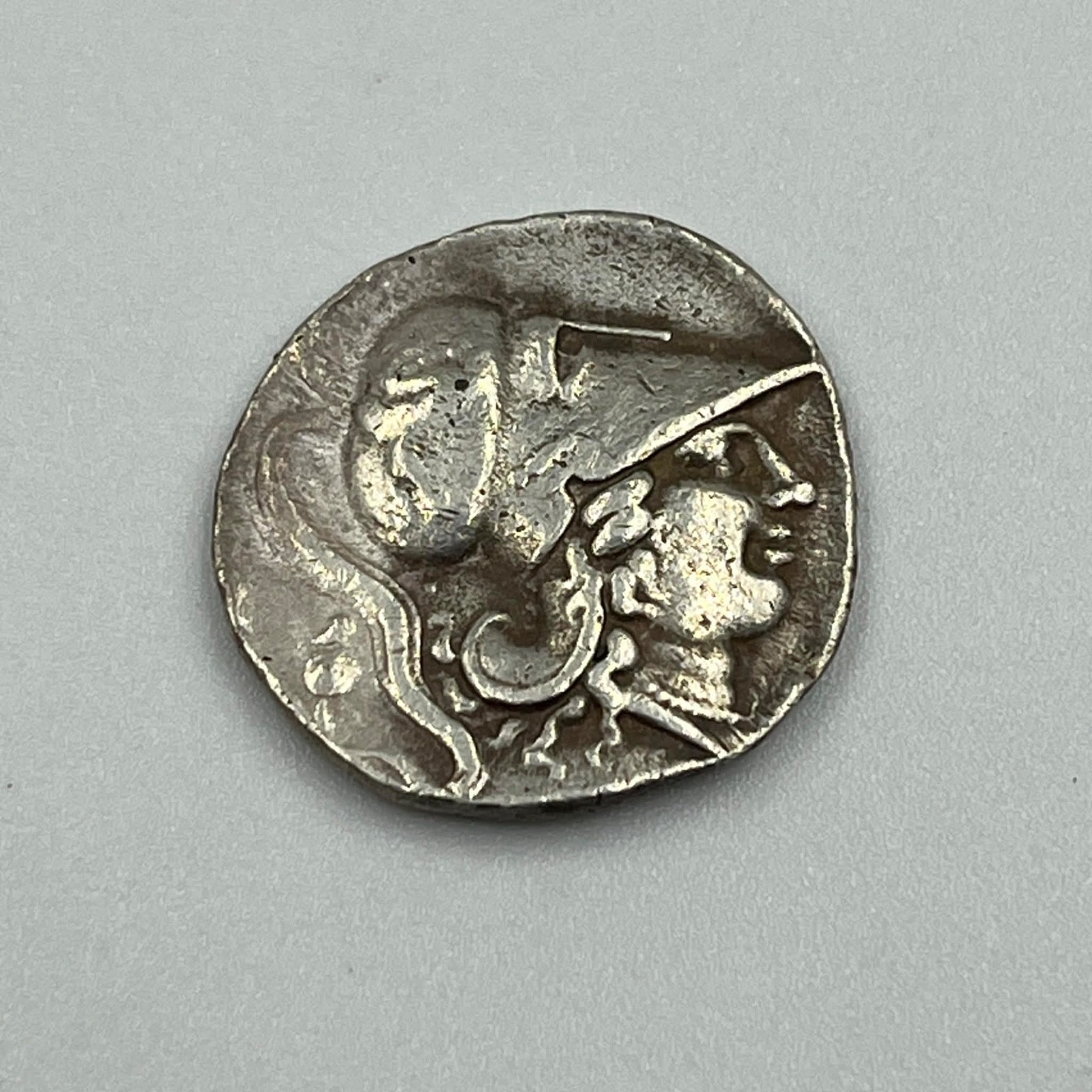 Wonderful old Roman solid silver Rare unique old Roman coin