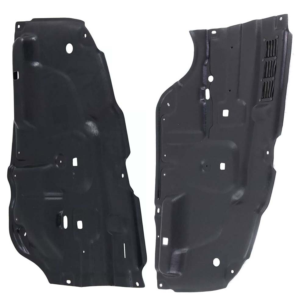 Front Engine Splash Shield Set For 2011-12 Toyota Avalon 3.5L Under Cover