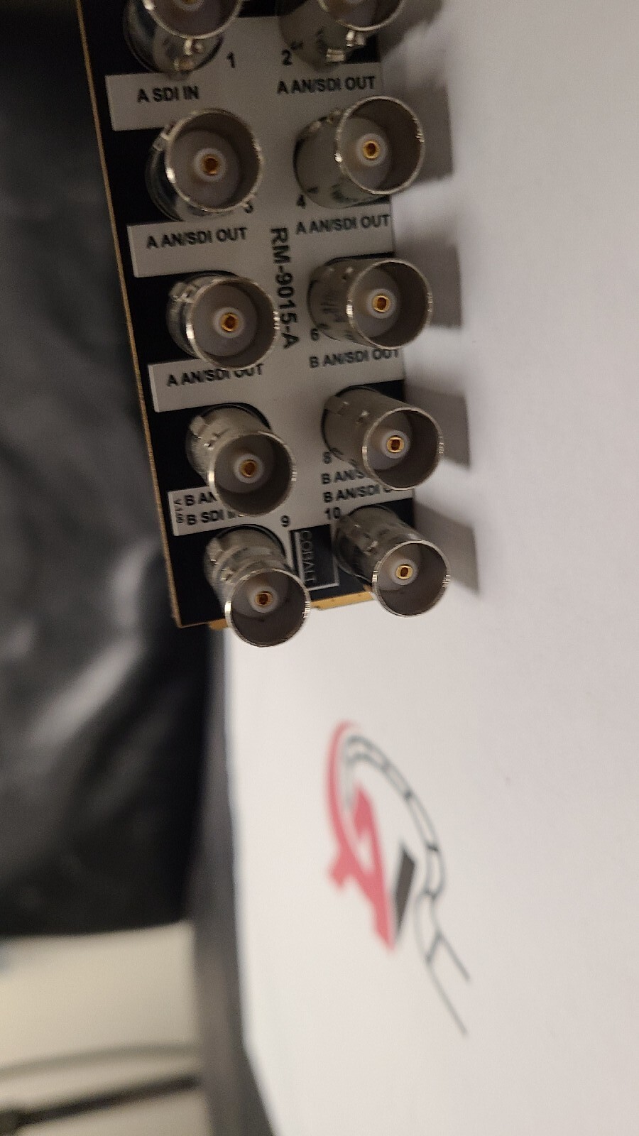 Cobalt Digital 9015 DUAL SDI VIDEO TO ANALOG Reclocked CONVERTER openGear Card