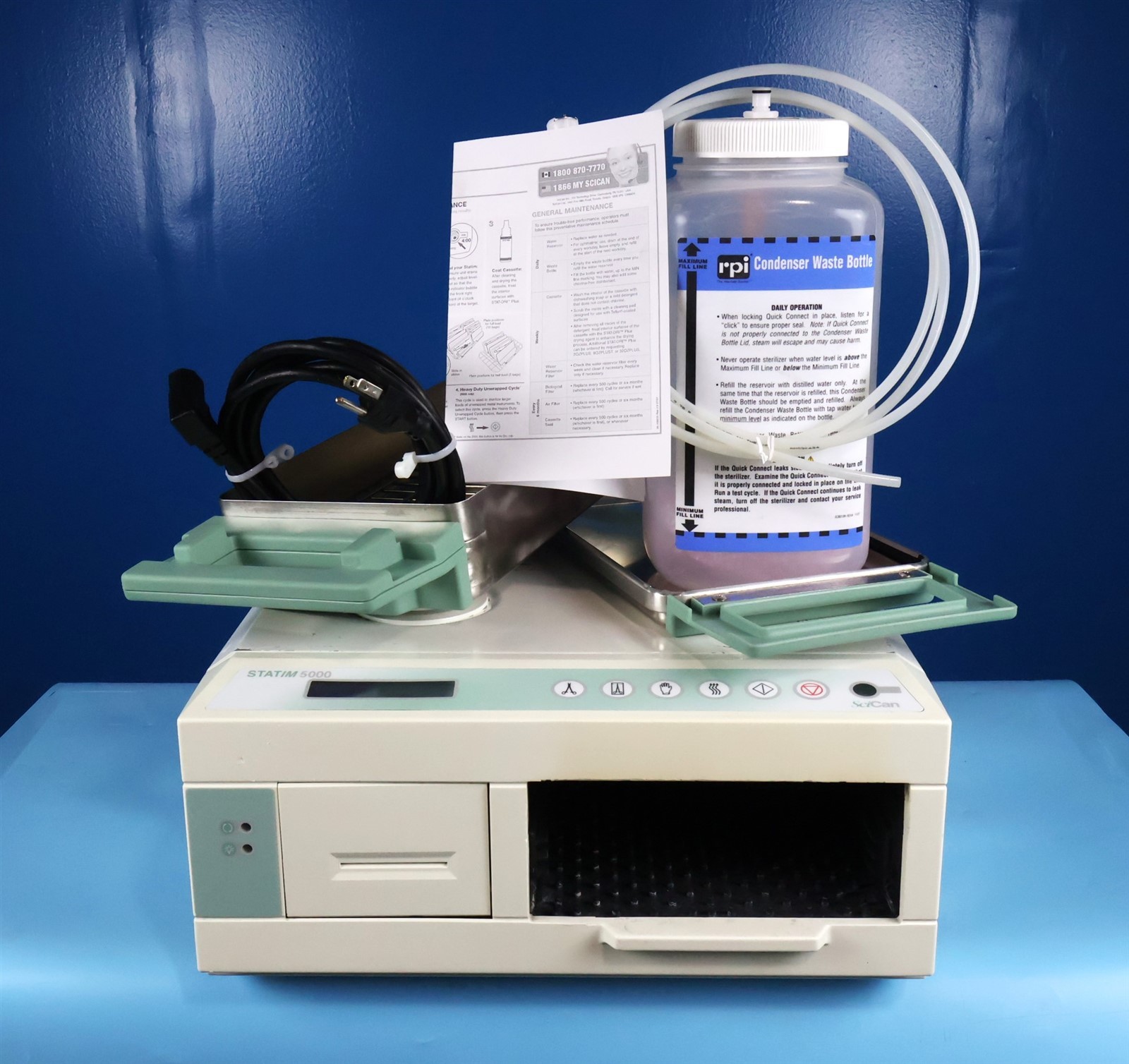SciCan STATIM 5000 Dental Cassette Autoclave Instrument Sterilizer