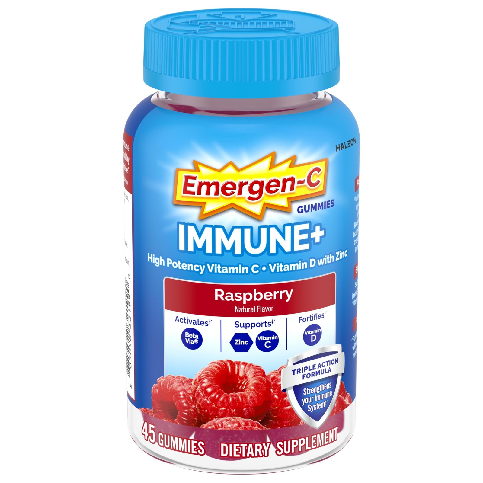 Immune Support Gummies 1000mg Vitamin C B Vitamins 45 Count Emergen