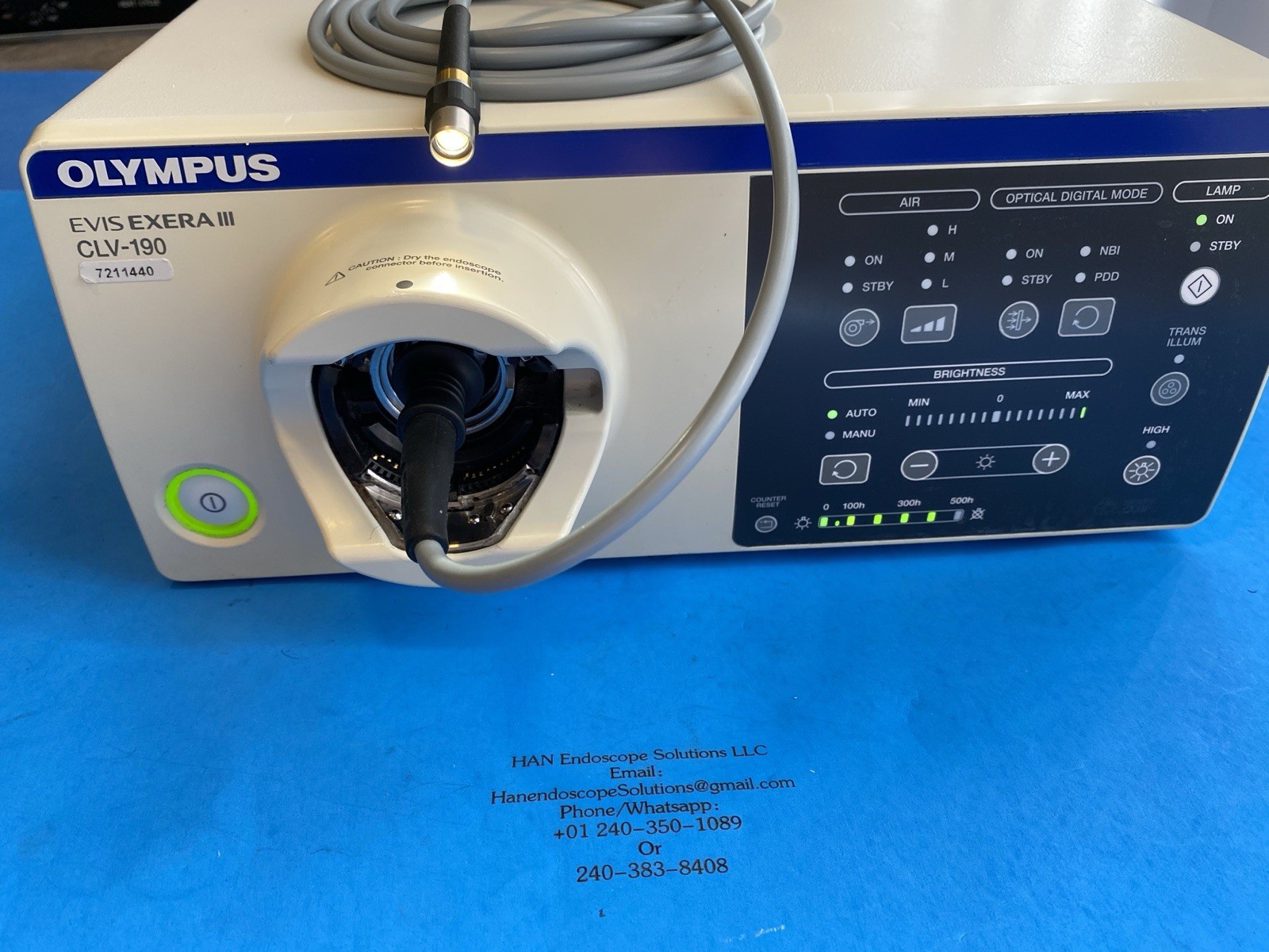 Olympus CLV-190 EVIS EXERA III Xenon Light Source