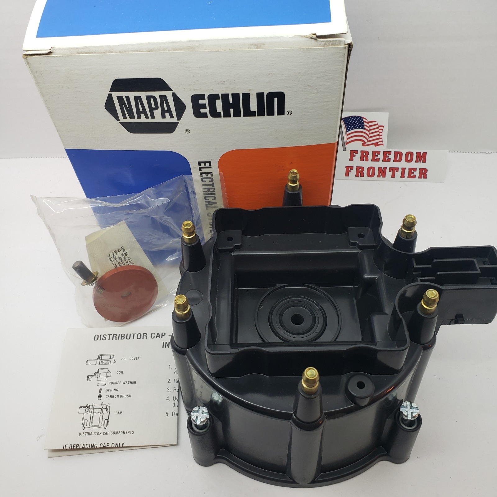 NAPA ECHLIN Distributor Cap 6CYL RR203 NOS
