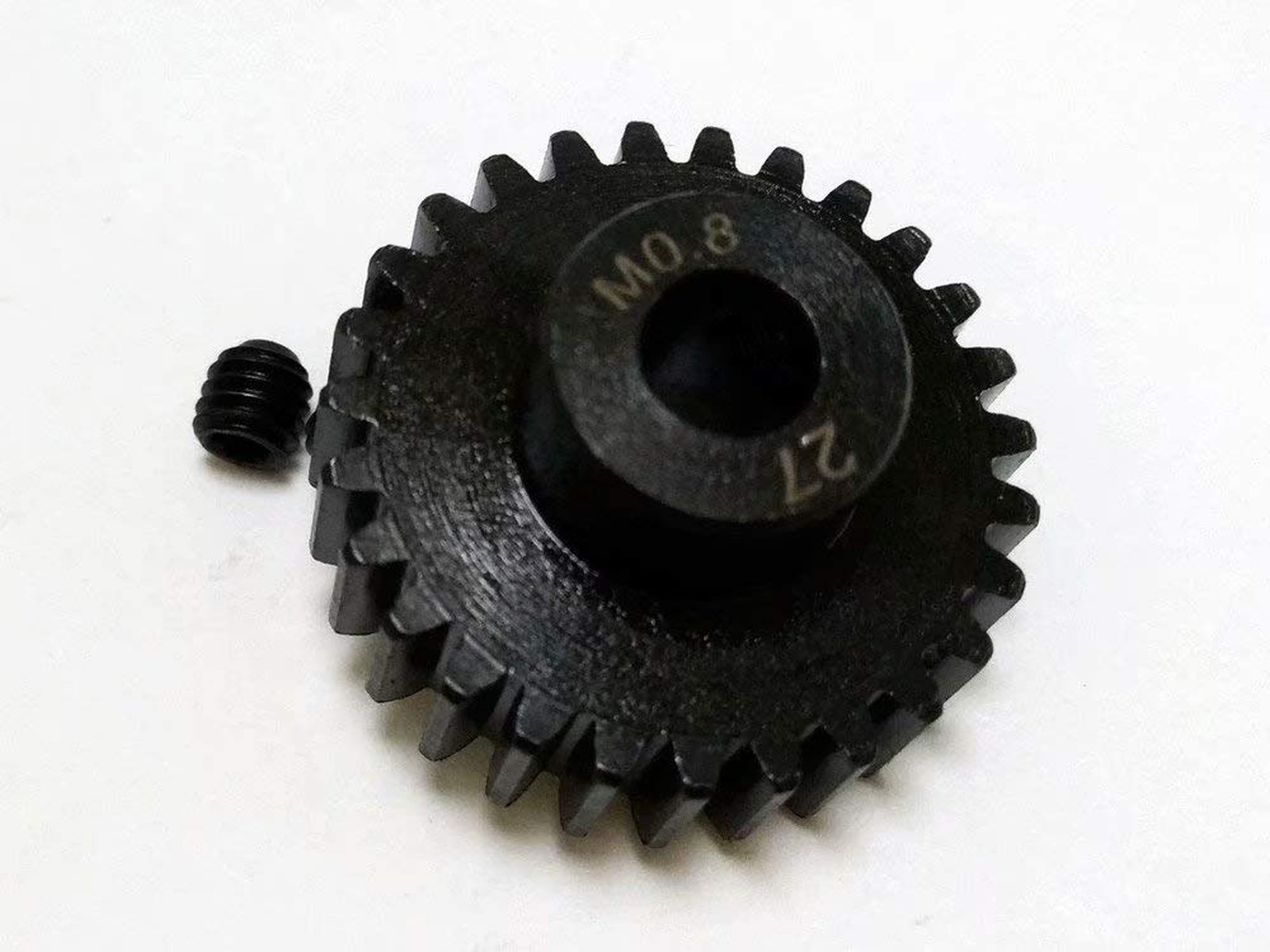 Hard Steel 32P 0.8M 27T Pinion Gear Motor Gear 5mm Shaft for Traxxas UDR Unli...