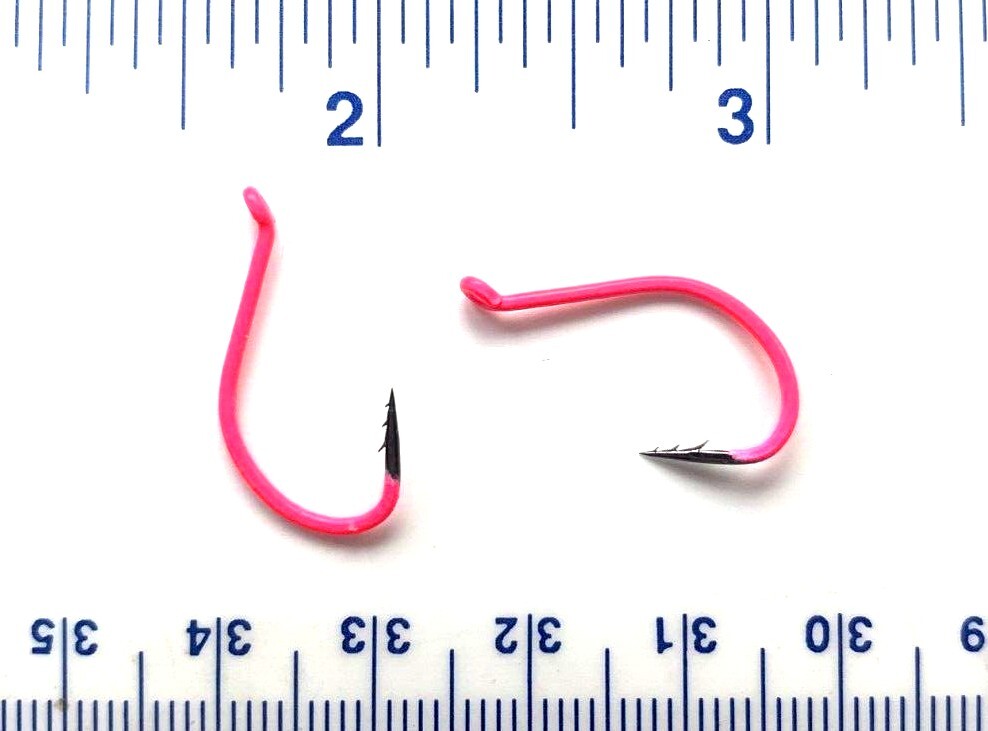 50 VMC fastgrip octopus hooks (various colors and sizes)