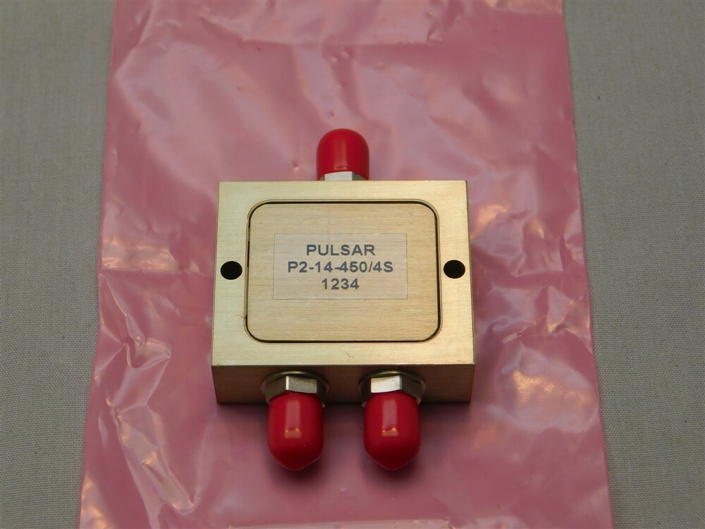 Pulsar Microwave P2-14-450/4S 2-Way SMA Power Divider 20-1500MHz 1W
