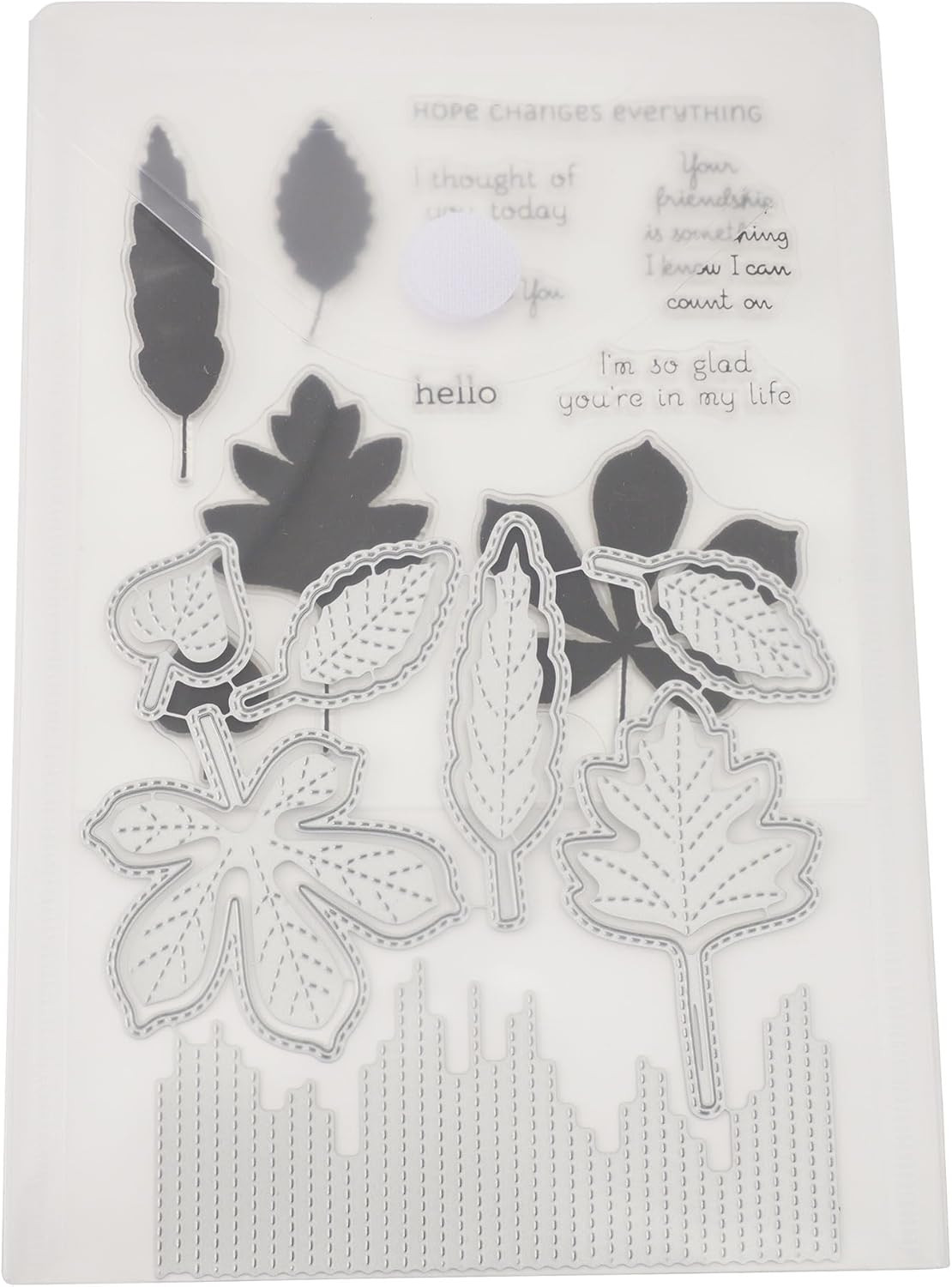 6’’ X 9’’ Vertical Clear Plastic Envelopes Receipt Stickers File Storage 10 Pack