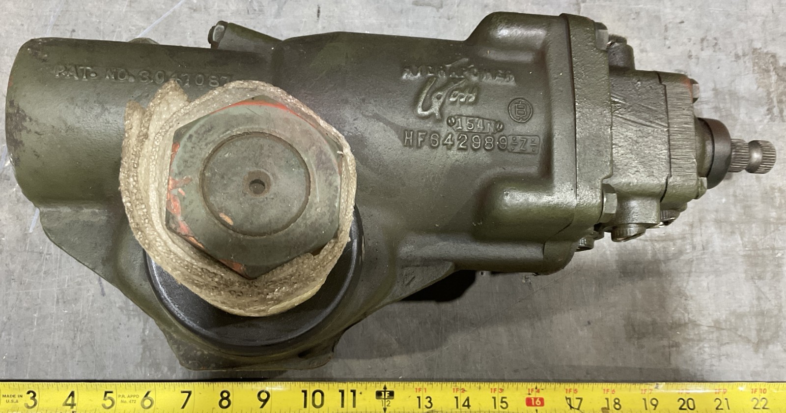 Truckwrecker 5 Ton 6X6M543 Ross Trw Steering Gear HF64102 2530-00-134-4628