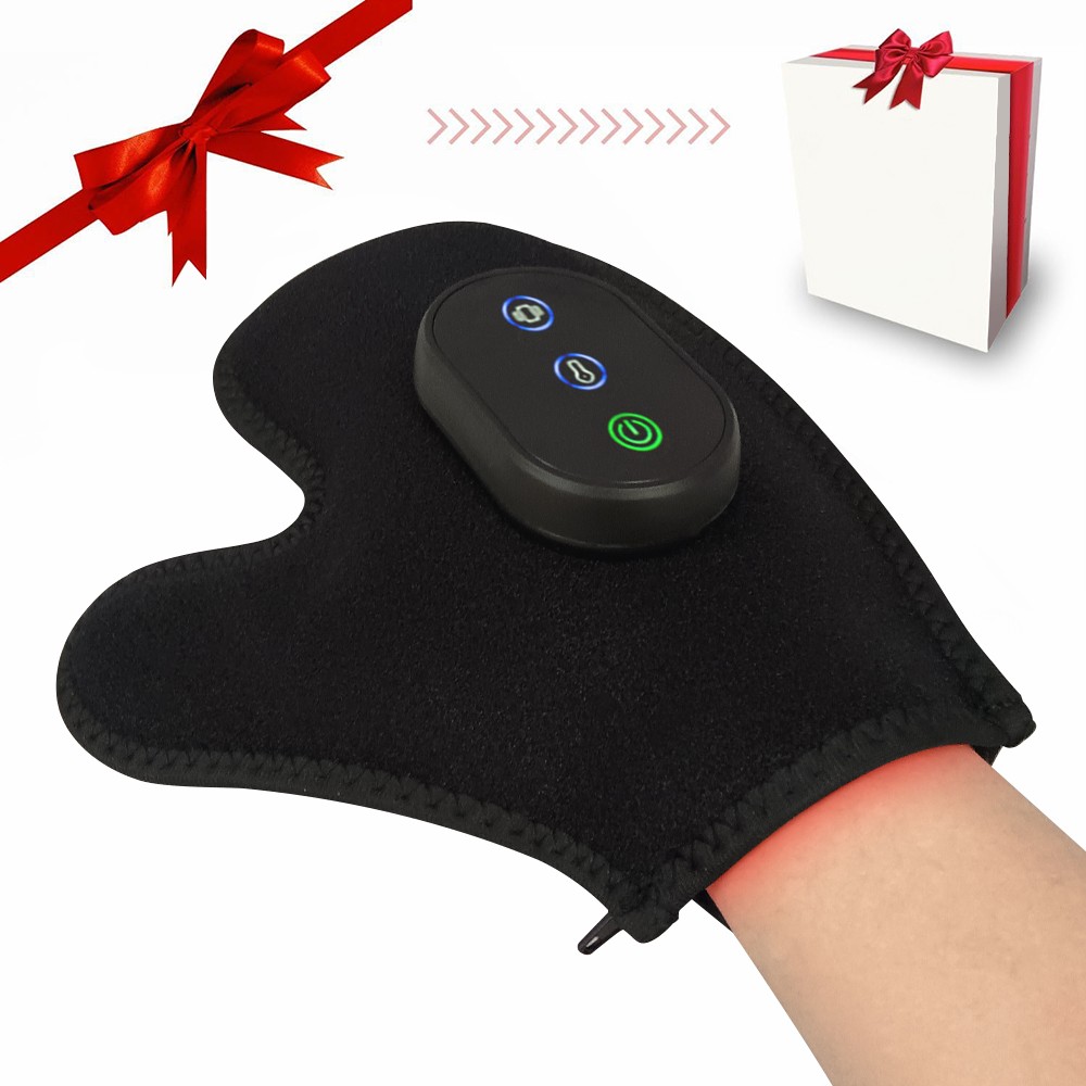Hand Massager Cordless with 3 Heat and vibration for Arthritis and Carpal Tunnel