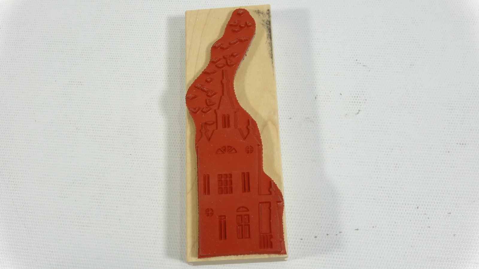 Memory Box Haunted Mansion Halloween Mounted Rubber Stamp E1801