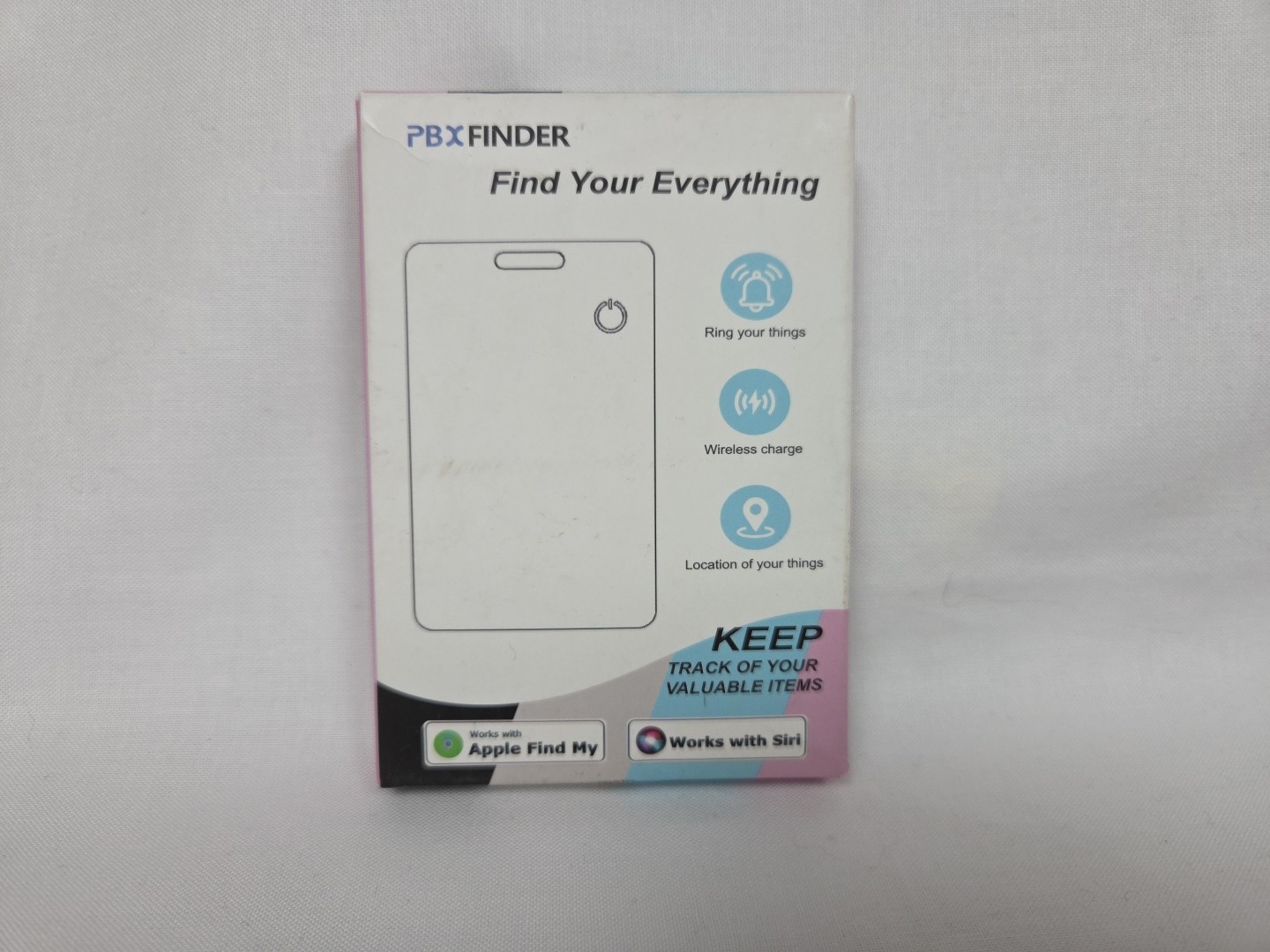 PBX Finder Find Your Everything Card ~ Find your Wallet and More ~ NEW & SEALED
