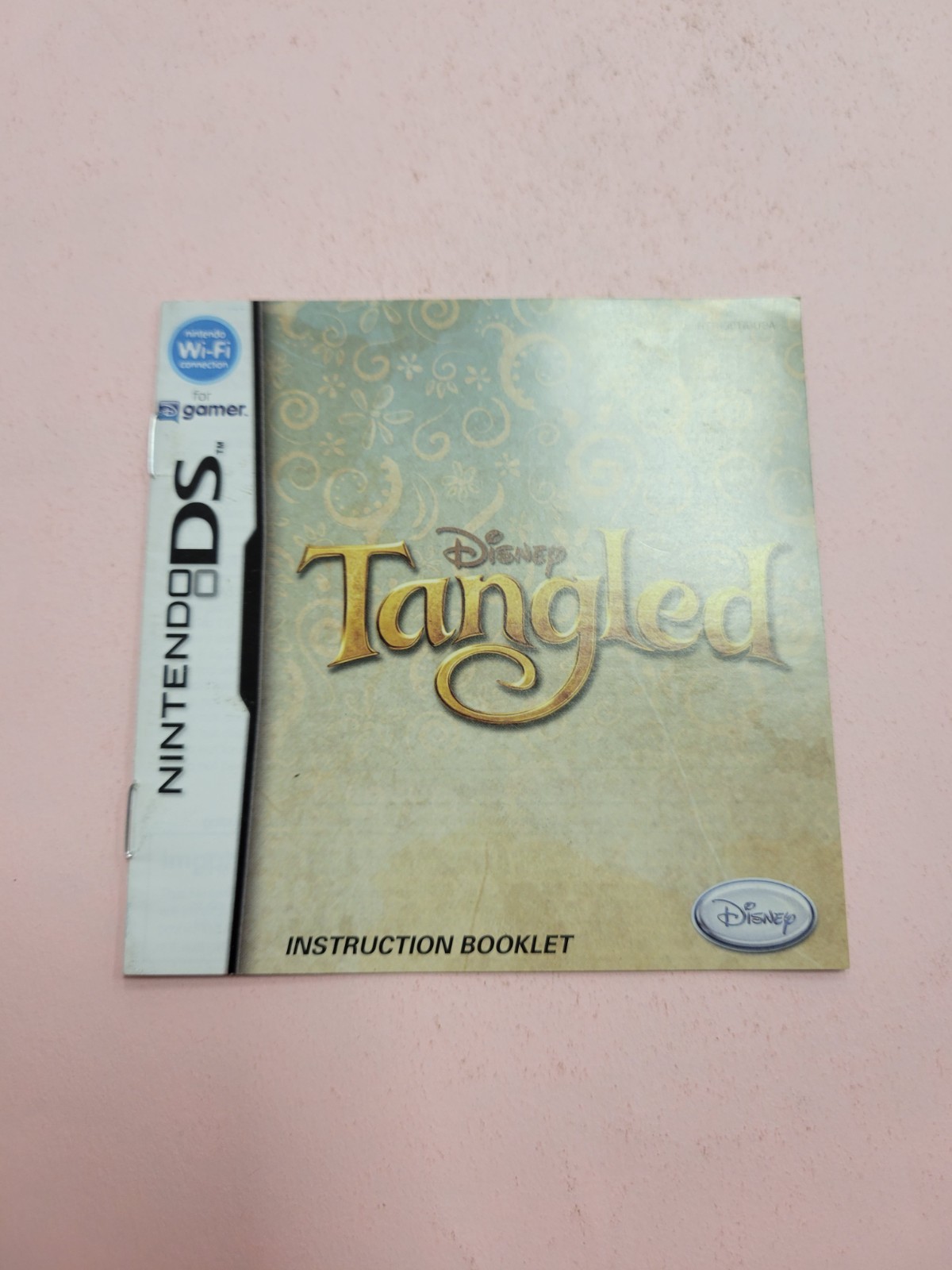 Disney's Tangled Nintendo DS INSTRUCTION MANUAL ONLY Authentic