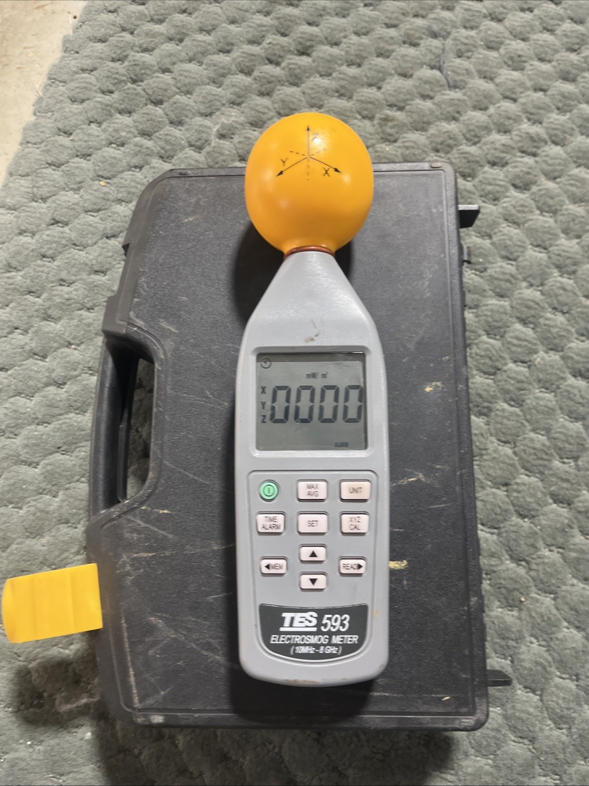 TES 593 Electrosmog Meter (10MHz-8GHz)