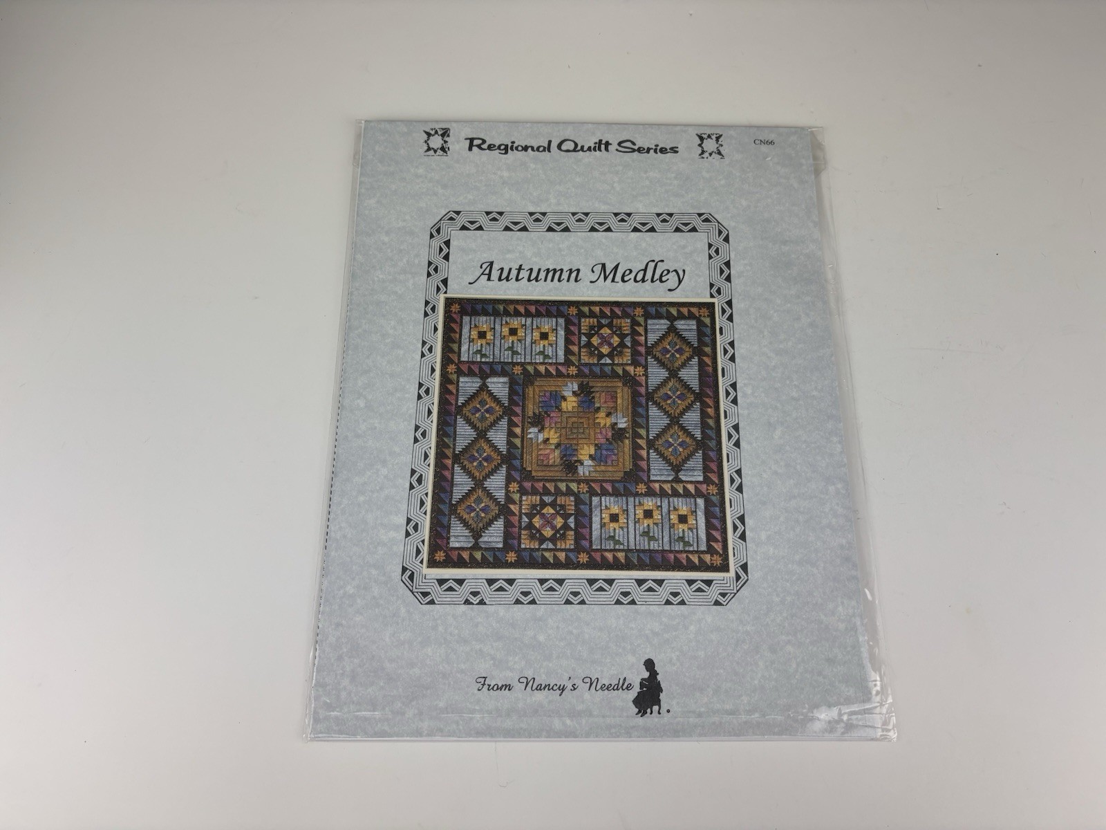 From Nancy’s Needle Quilt Series Autumn Medley  Needlepoint Pattern 1S