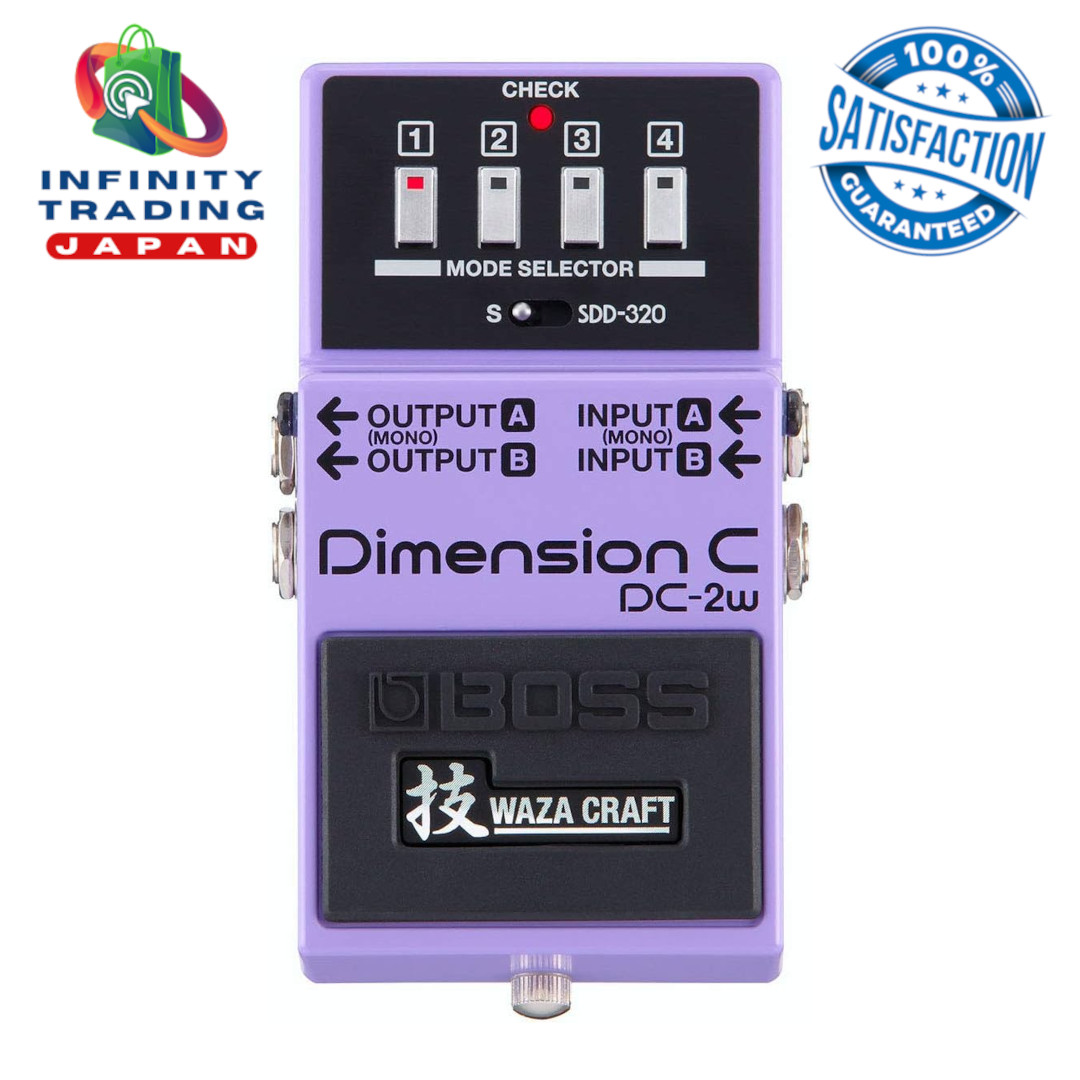 [NEW] BOSS Dimension C DC-2W Waza craft Bass effects purple Made In Japan