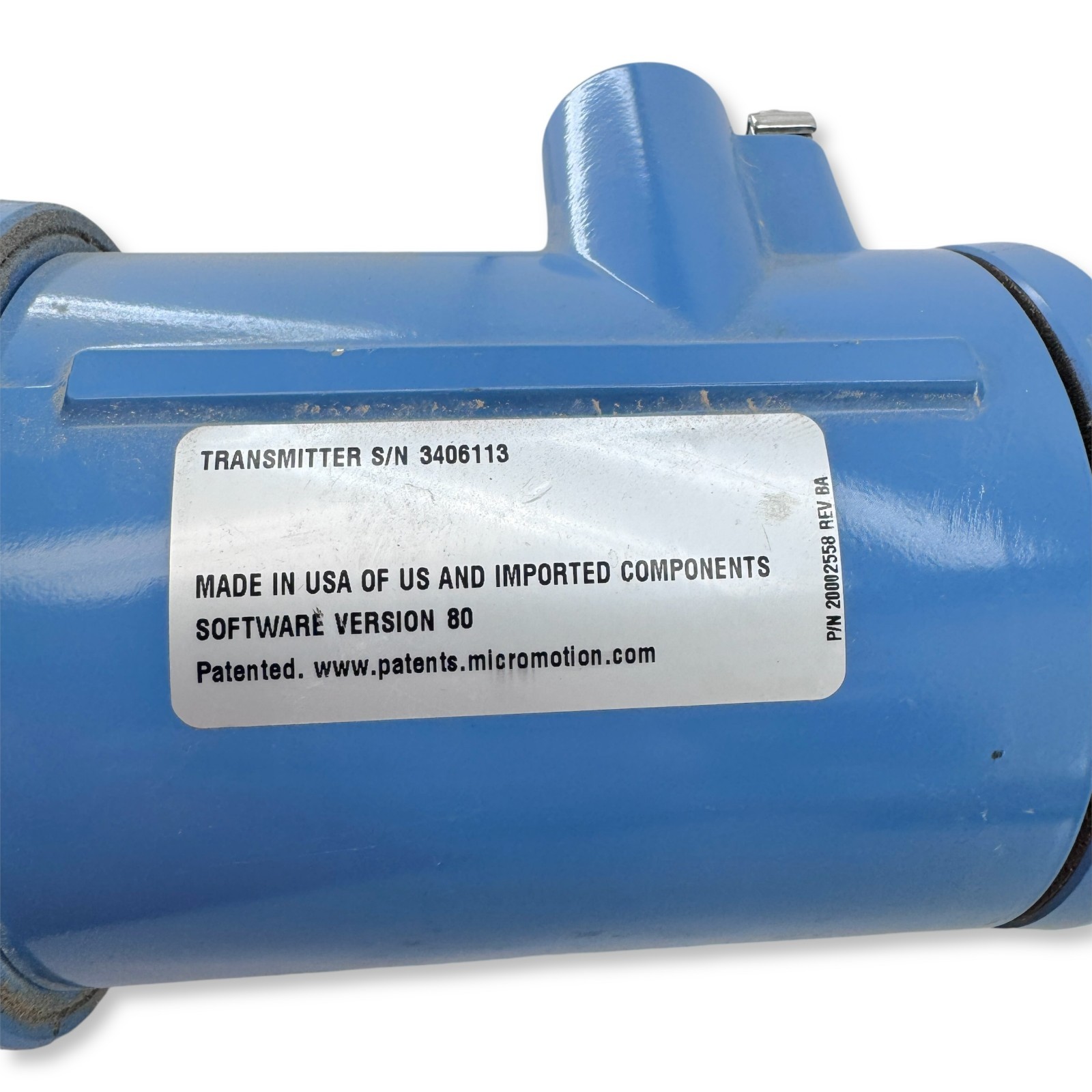 Micro Motion 1700 Transmitter & T050 Mass Flow Sensor Coriolis Meter 2018 Model