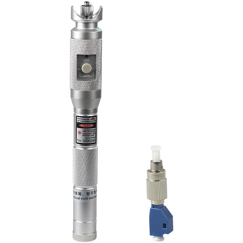 30mW Visual Fault Locator Tester 10-30KM Detector FC Male to LC Female Adapter