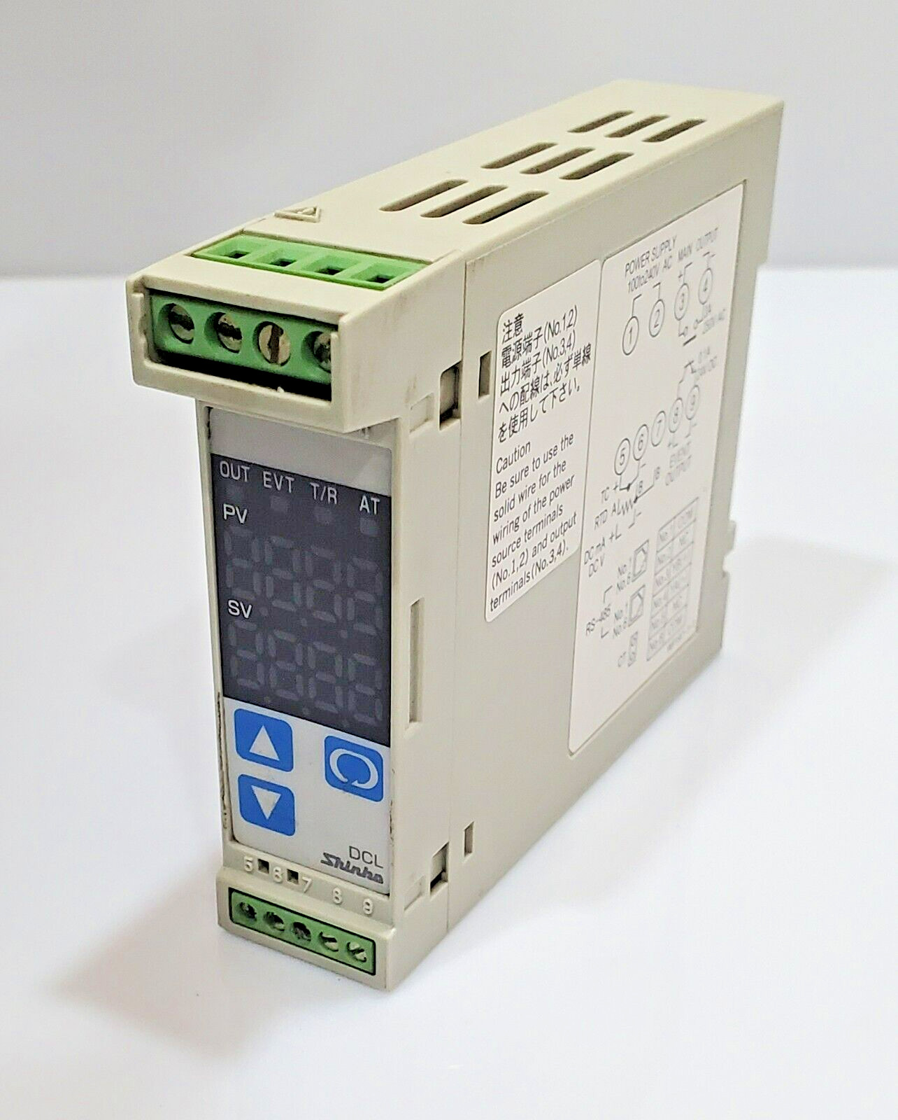 SHINHO DCL-33A-R/M Temperature Controller Multi Range