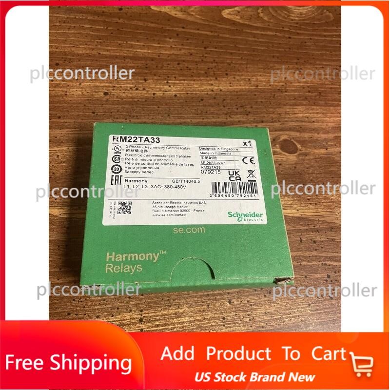 SCHNEIDER ELECTRIC RM22TA33 / RM22TA33 (BRAND NEW) US Free TAX