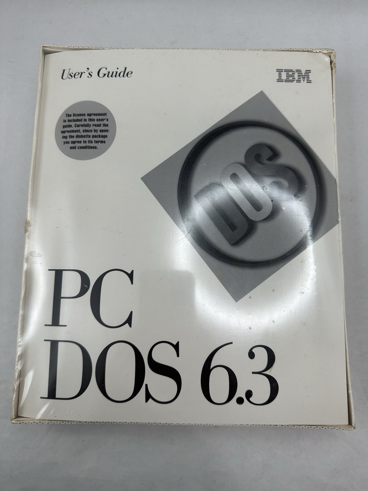 Vintage IBM PC DOS 6.3 User's Guide New Sealed