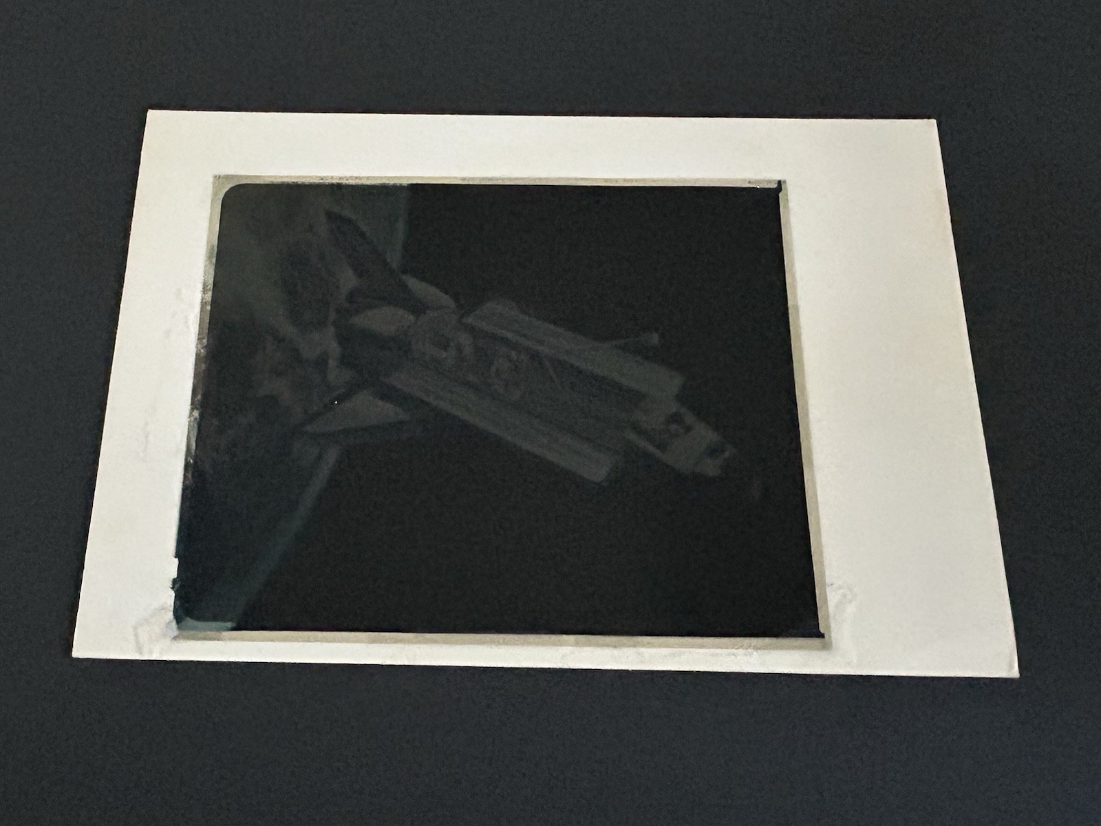 1982 NASA KSC Space Shuttle Orbiter Cargo Payload Bay Presentation Transparency