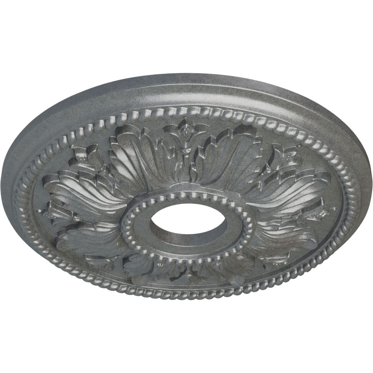 Ekena Millwork Cm18Ed1Pls Edinburgh Ceiling Medallion Platinum