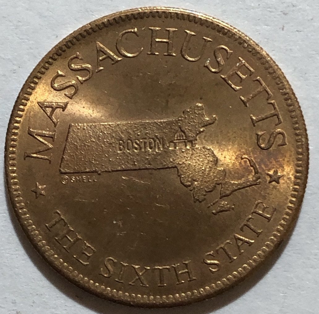 Massachusetts The Sixth State Coin/Token