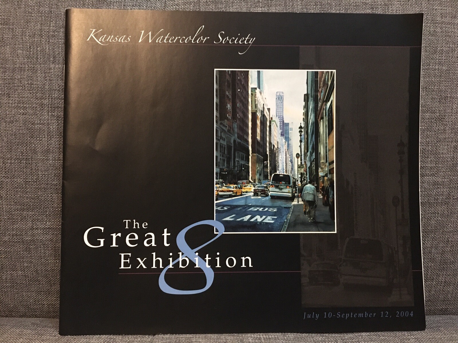 2004 Kansas Watercolor Society Great Eight Exhibition Catalog Book Booklet Art