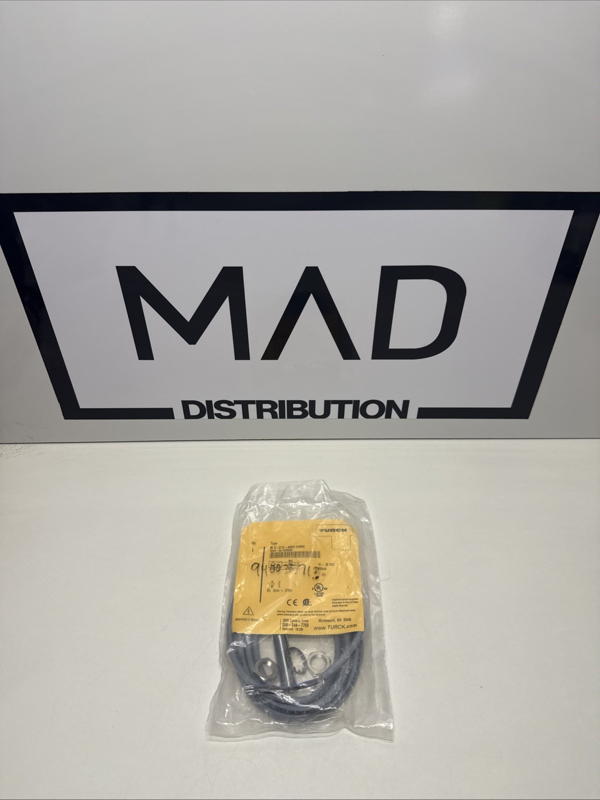🇺🇸 NEW Turck BI 2-G12-AN6X 50MM Inductive Sensor