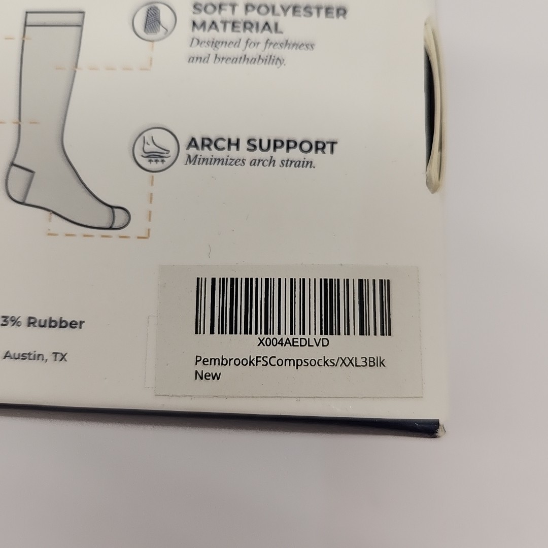 Pembrook Compression Socks XXL 3 pack
