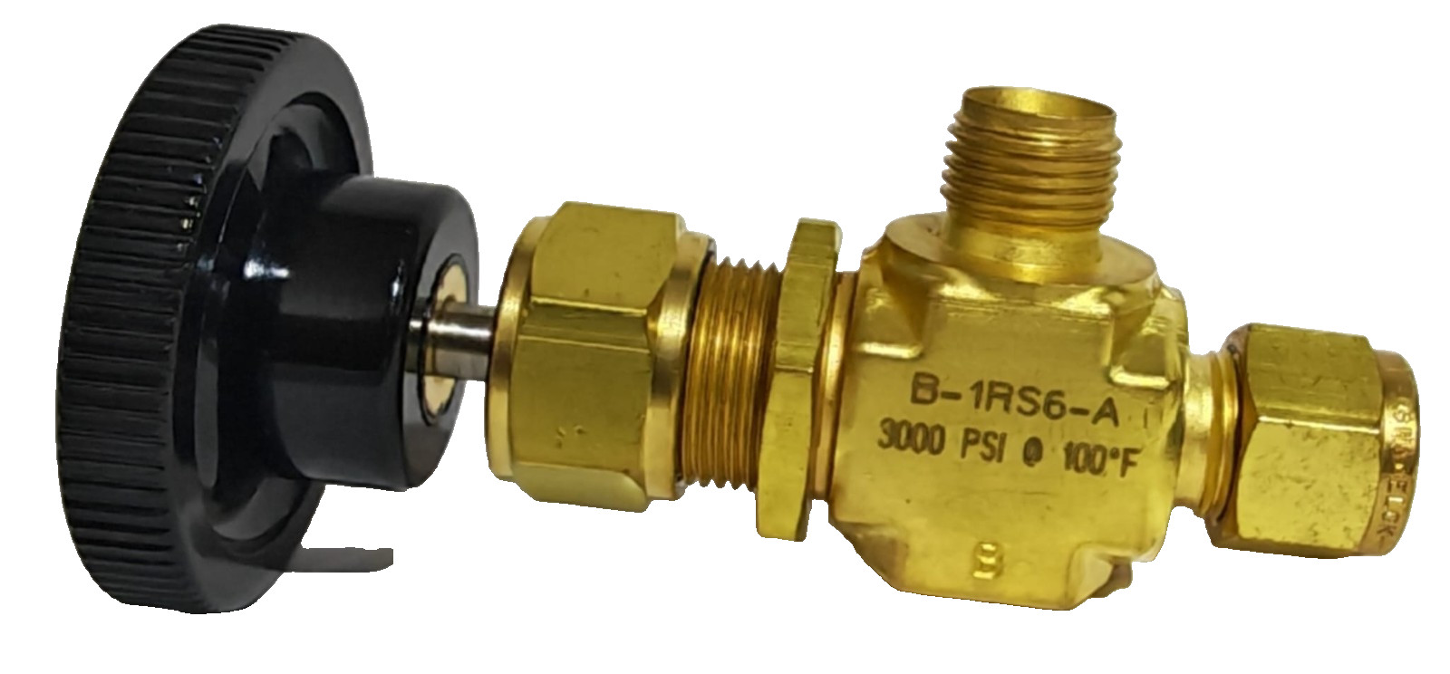 WHITEY B-1RS6-A Brass Needle Valve 3/8″
