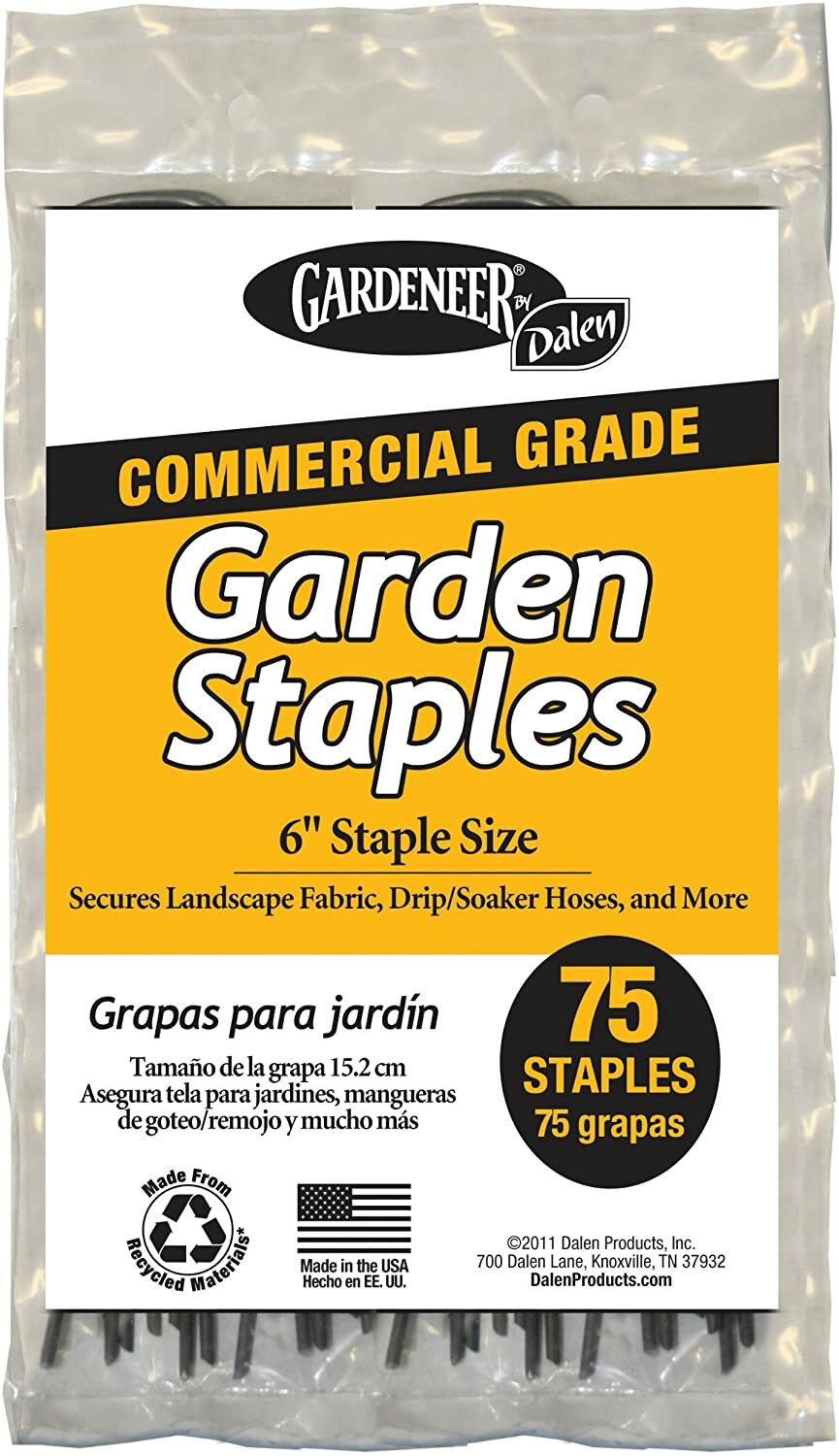 (2) Dalen GS675 Landscape Garden Wire Staple 75 pack (150 Total) New Sealed