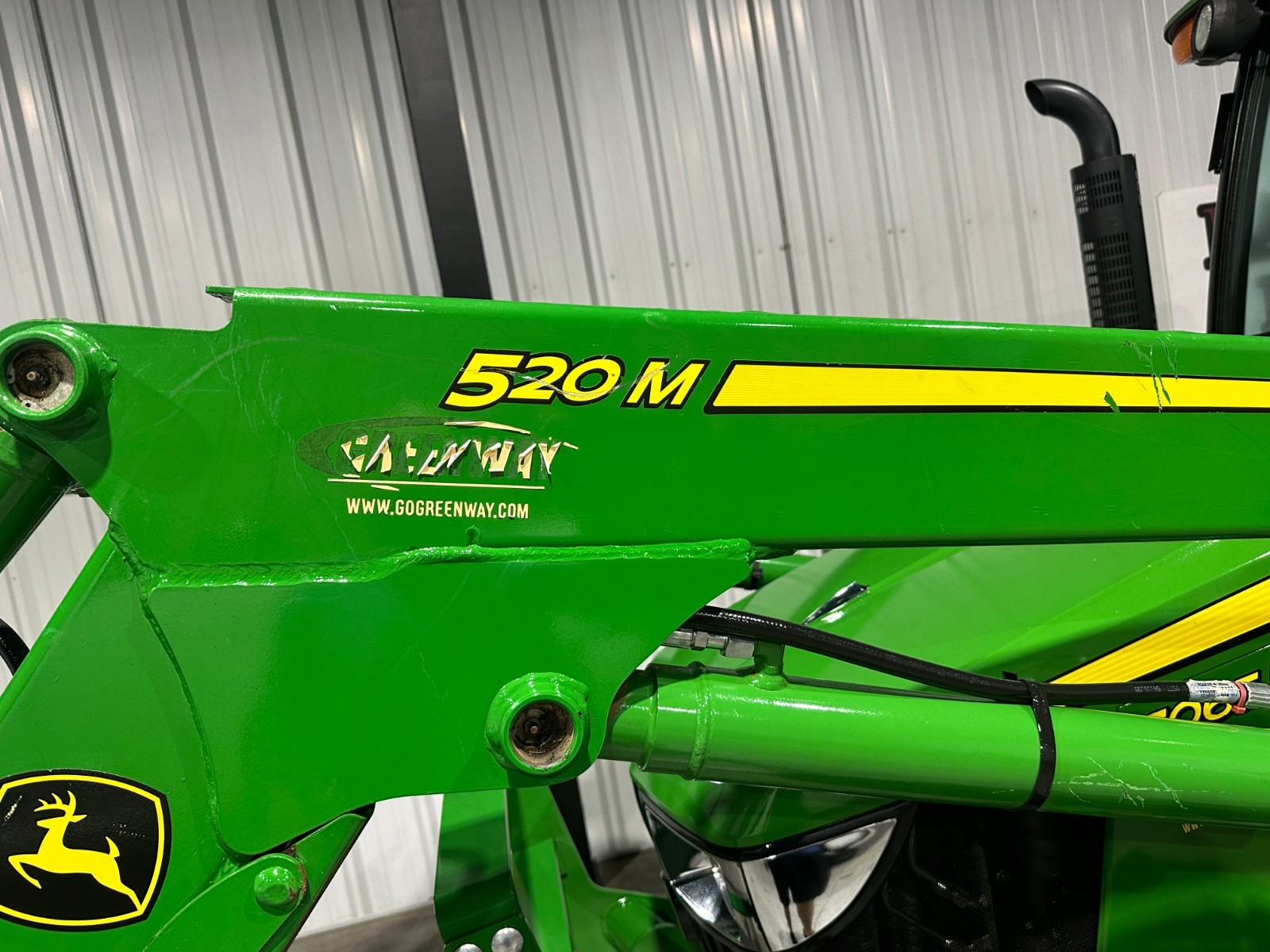 2022 JOHN DEERE 5065E CAB (520 M LOADER) (239 HOURS)