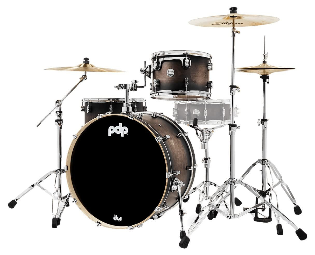 PDP Concept Maple 3-Piece Rock Shell Pack - Charcoal Burst