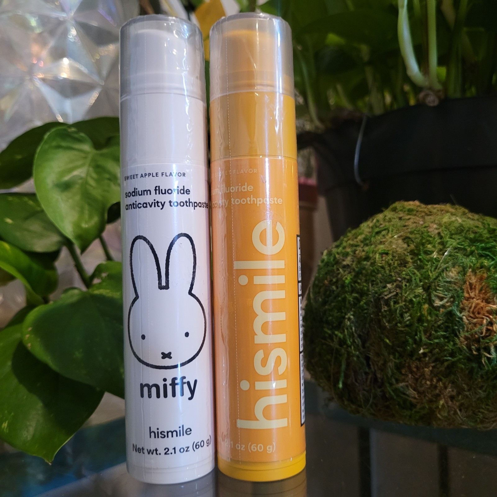 Hismile Toothpaste Miffy Sweet Apple Mango Sorbet Ice Crem Flavor Fluoride