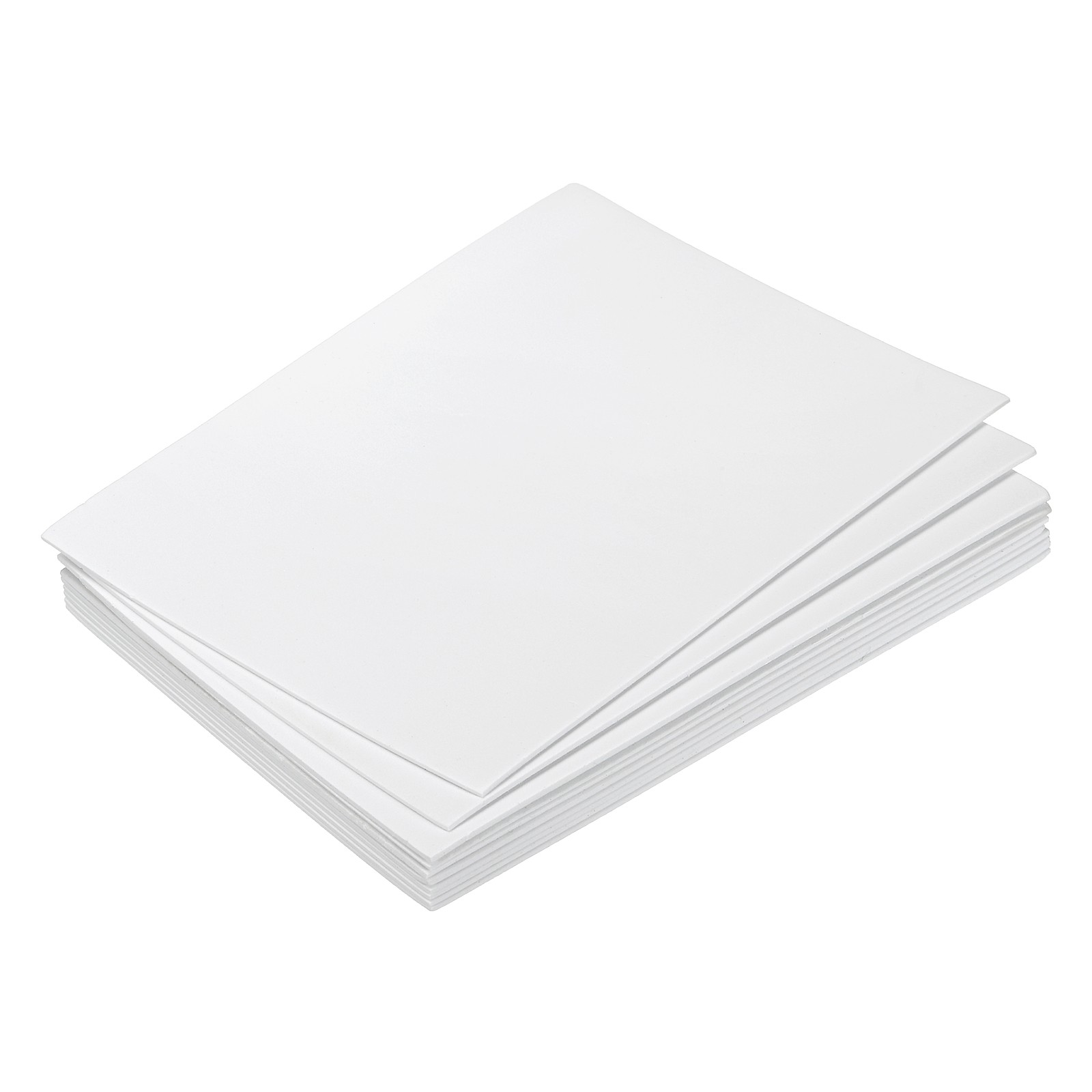 EVA Foam Sheets White 7.8 Inch x 5.9 Inch 2mm Thickness for Crafts DIY 10 Pcs