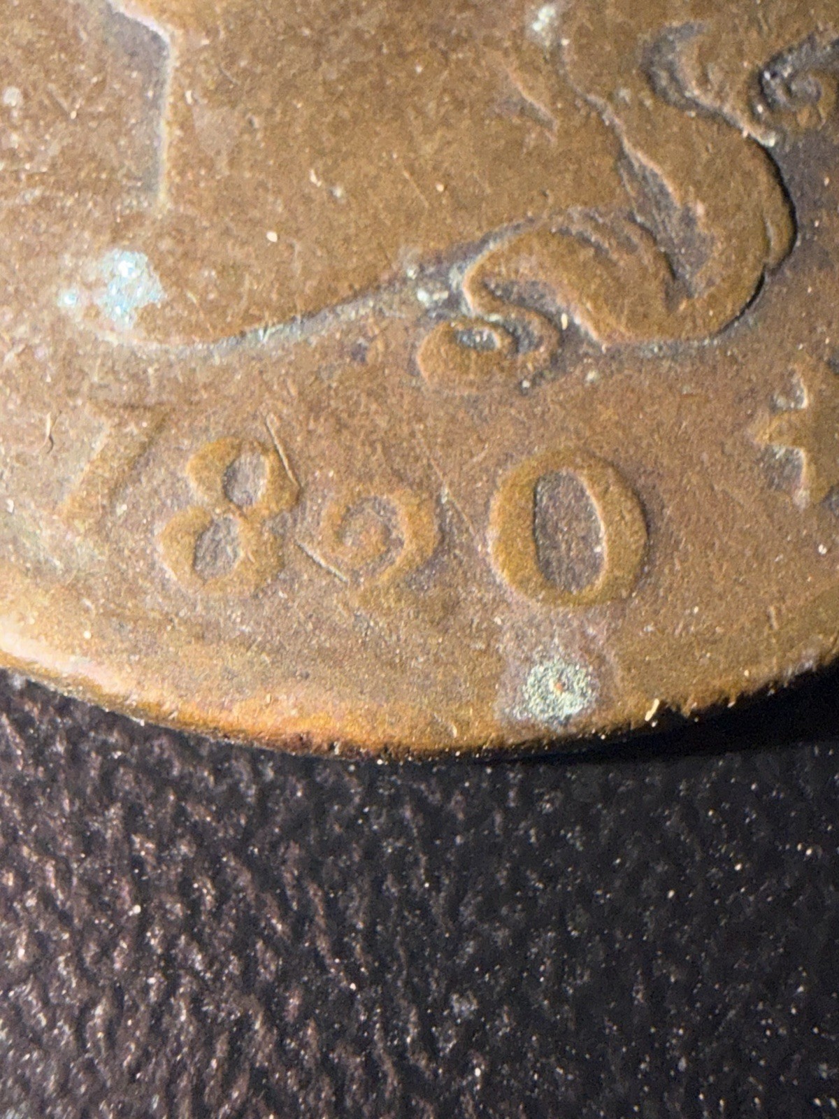 1820/19 Large Cent G/VG