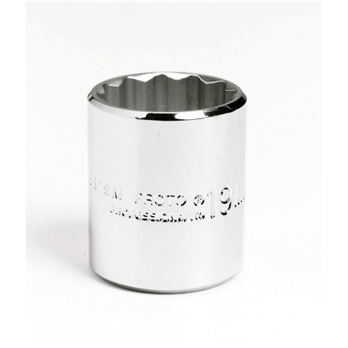 Proto J5220M  20 mm 3/8" Drive Full Polish Standard Metric Socket - 12 Point