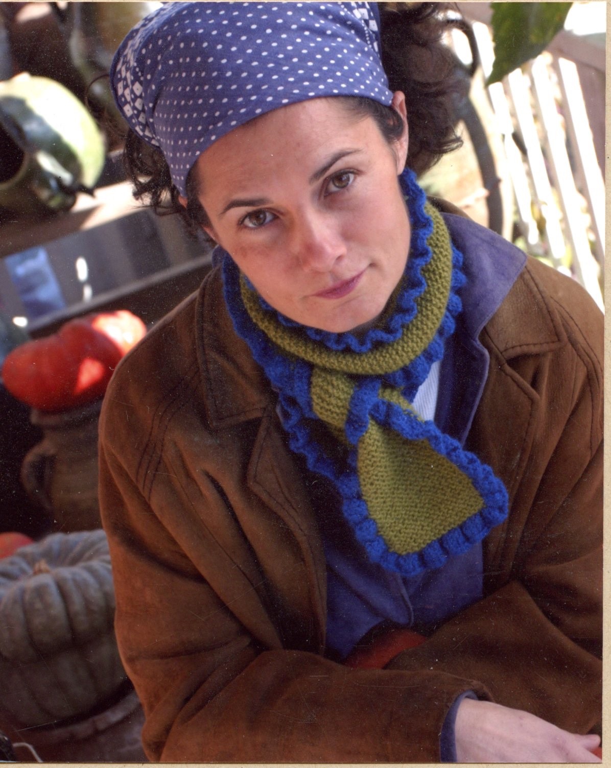 Mac & Me Knitting Pattern 066 Shorty Ruffle Scarves / Scarf