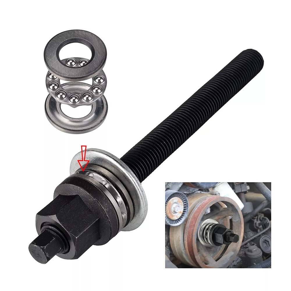 LS Harmonic Balancer Mounting Puller Pulley Tool Kit For Chevrolet GM LS LS1 LS3