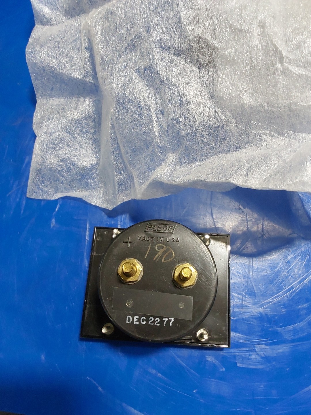 Beede 0-30 AC Amperes Panel Meter QTY(5)
