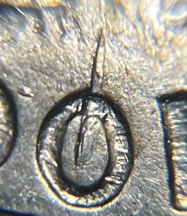 1971 D Eisenhower Dollar Errors Strike Through Grease Die Cracks Many Errors