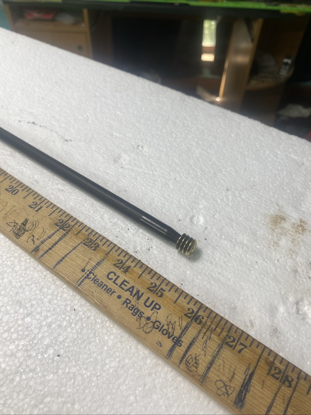 Fiberglass Ramrod 25 1/2" Long X 3/8" Diameter
