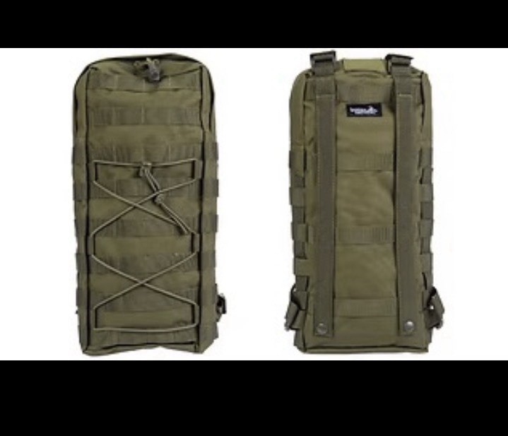 SKU: CA-384GN Nylon Molle Attachable Hydration Backpack (OD) Lancer Tactical