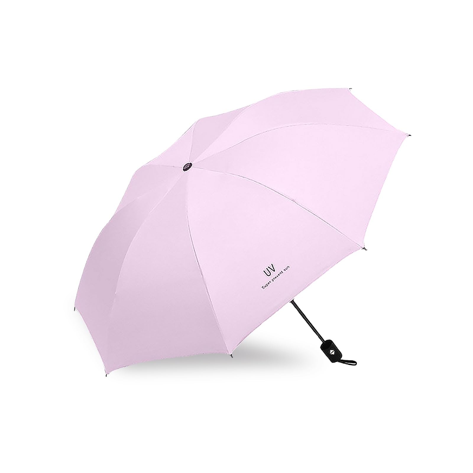 Gripebao Automatic Umbrella, Windproof Travel Retractable Pink