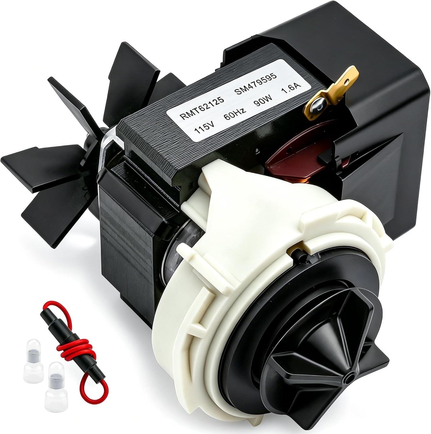 479595 Washing Machine Pump and Fuse Compatiable with Fisher and Paykel Washer G