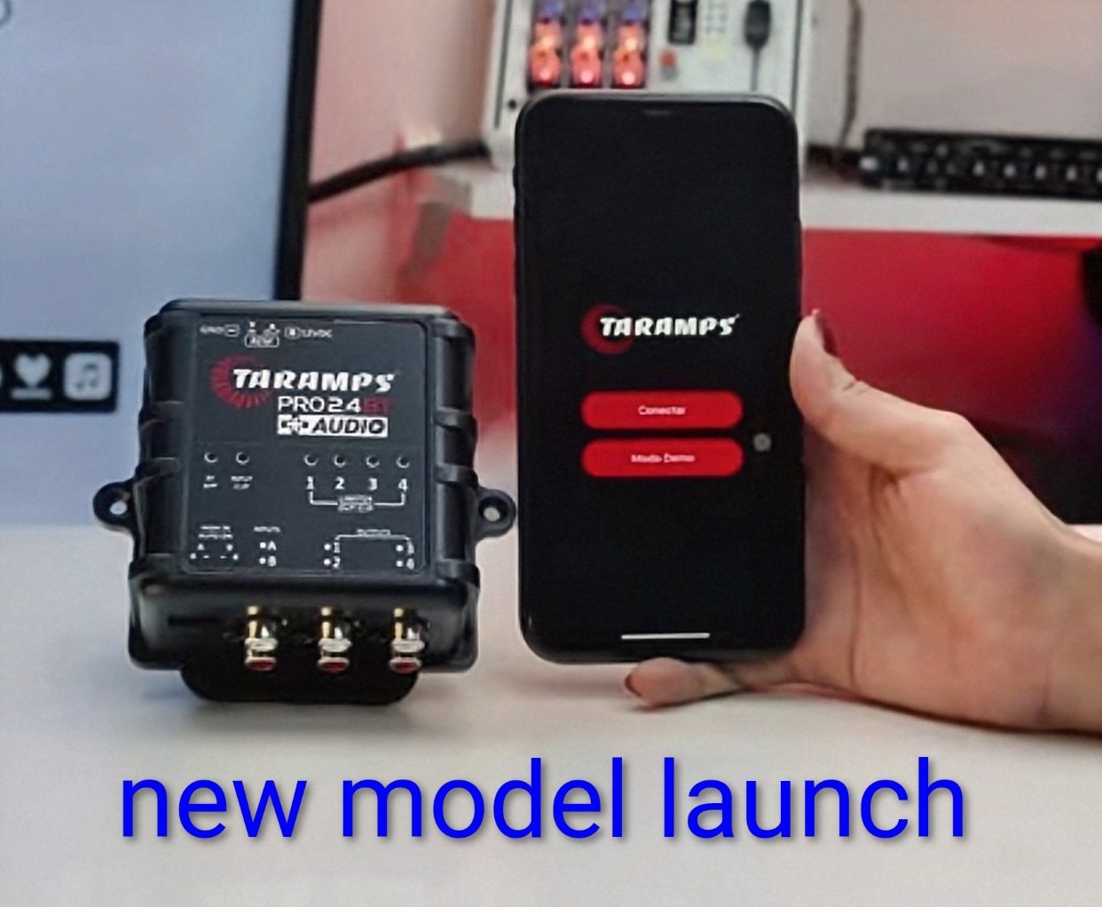 Taramps Pro 2.4 Bt Player Bluetooth Digital - Digital Bluetooth Equalizer