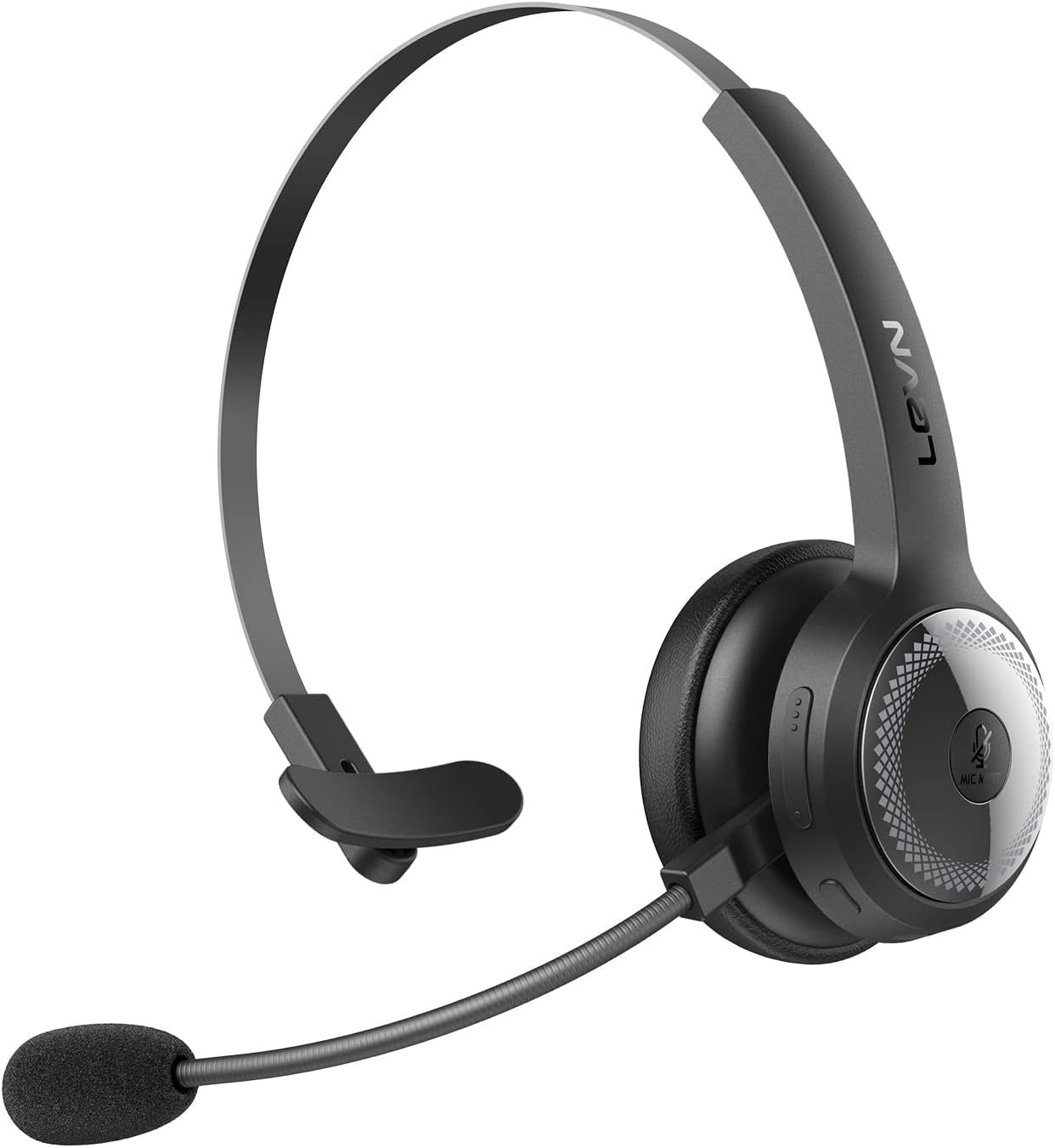 Noise Cancelling Bluetooth Headset Wireless Headphone for Trucker Truck Driver