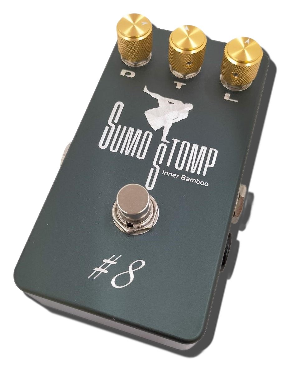 Sumo Stomp #8 Overdrive Effects Pedal Tested & Works 6847